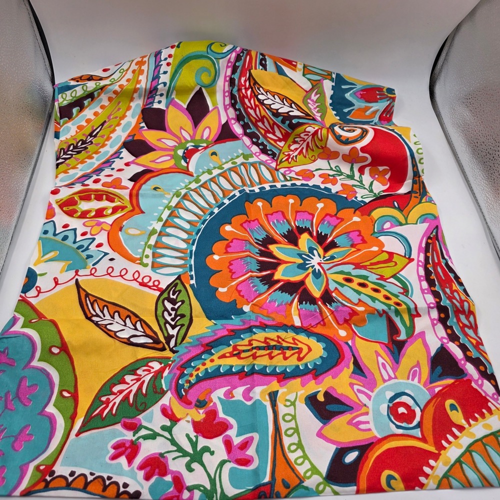 Bohemian Paisley Floral Multi-Color Pillowcase lot of 6 20x30 Polyester Home L4 - Picture 11 of 16